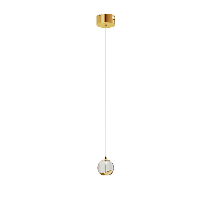 Lucande Led Pendelleuchte Hayley Pendelleuchte Lampe Leuchte Glaskugel 1 Fl G515 B-Ware