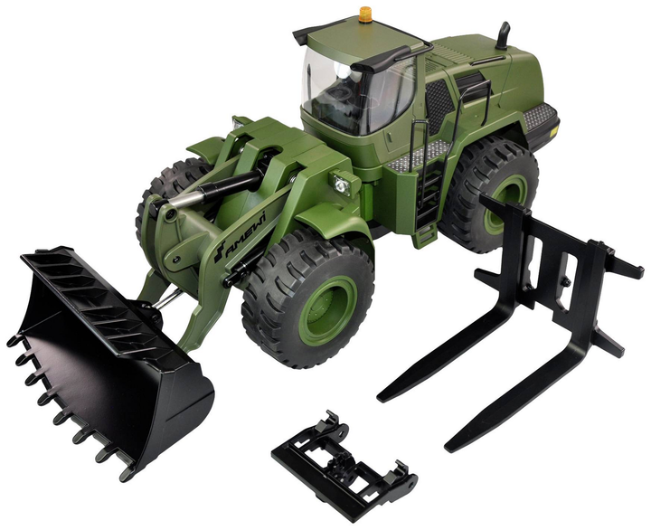 Amewi 1:14 Elektro Rc Funktionsmodell Rt R Radlader G485 E Grün 1:14 Defektware D-Ware
