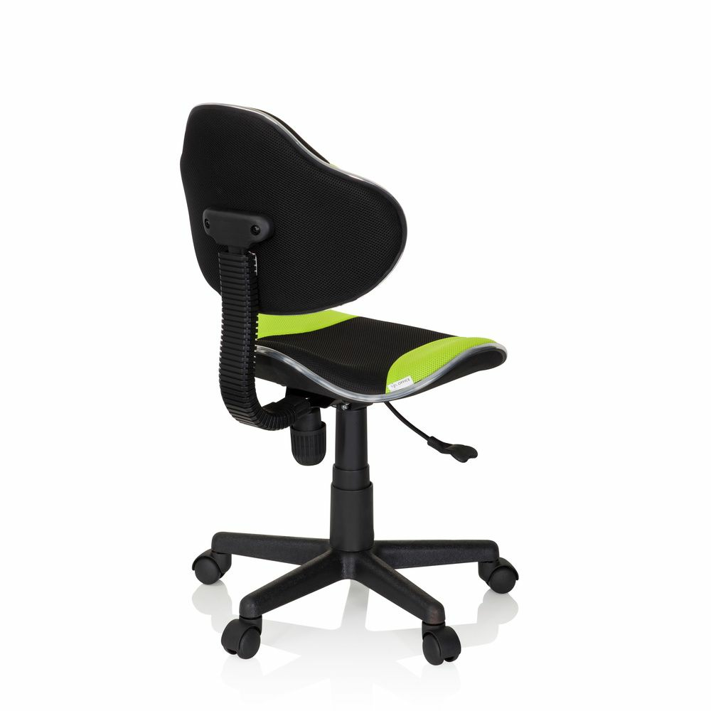 B-Ware Hjh Office Kiddy Gti 2 Kinderdrehstuhl Schwarz / Grün Kinder Drehstuhl Stuhl