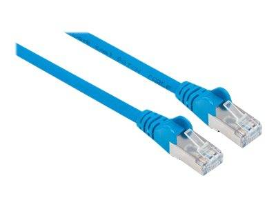 Intellinet 736039 RJ45 Netzwerkkabel Patchkabel CAT 6 S/FTP 30.00 m Blau Kabel