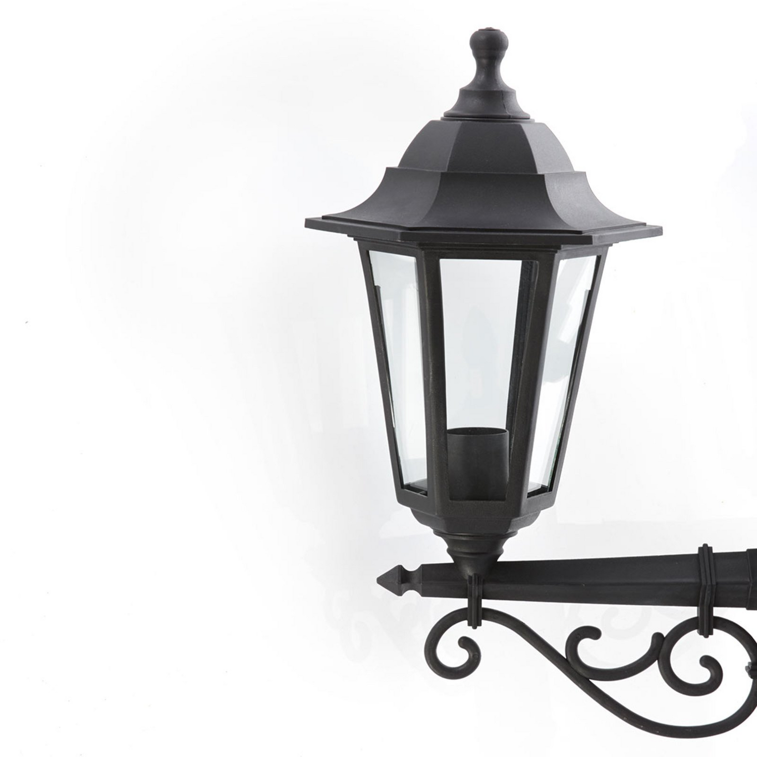 Lindby Nane Mastleuchte Gartenleuchte Laterne Gartenlaterne Gartenlampe Schwarz B-Ware