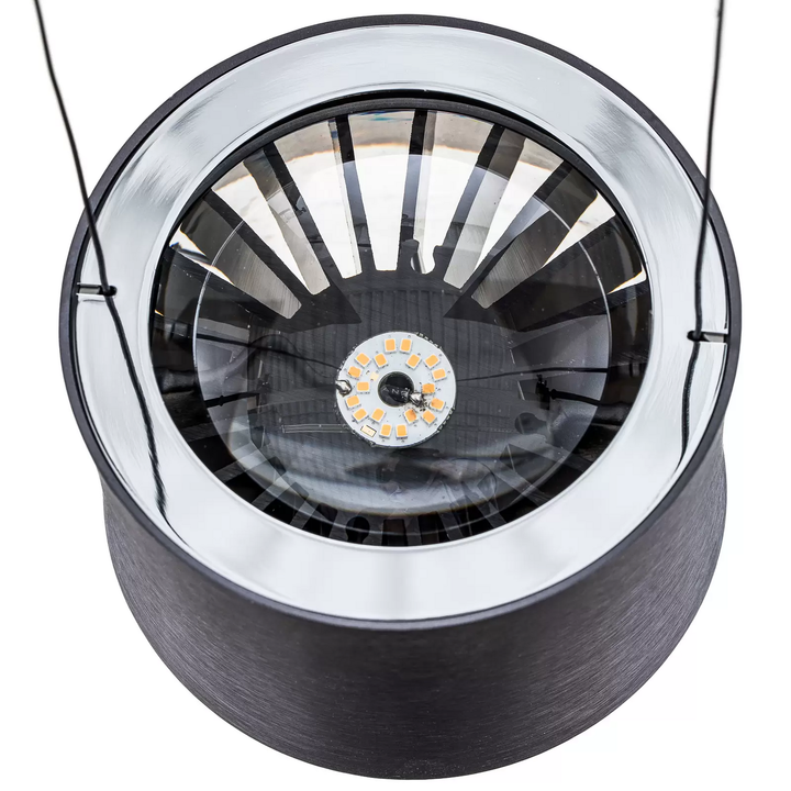 BANKAMP Impulse LED-Hängelampe 1-flammig anthrazit Deckenlampe Deckenleuchte