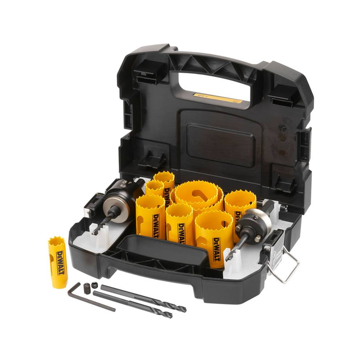 DEWALT DT90361-QZ Lochsägen-Set Lochsägen Set Säge Koffer BIM Universal 13-tlg.