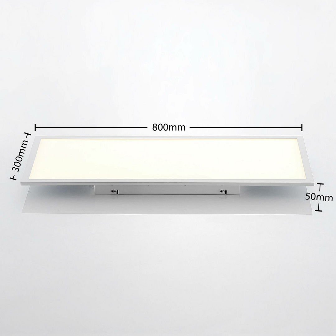 Lindby Quais LED-Panel Deckenlampe Hängelampe Lampe LED 27W 30 X 80 cm
