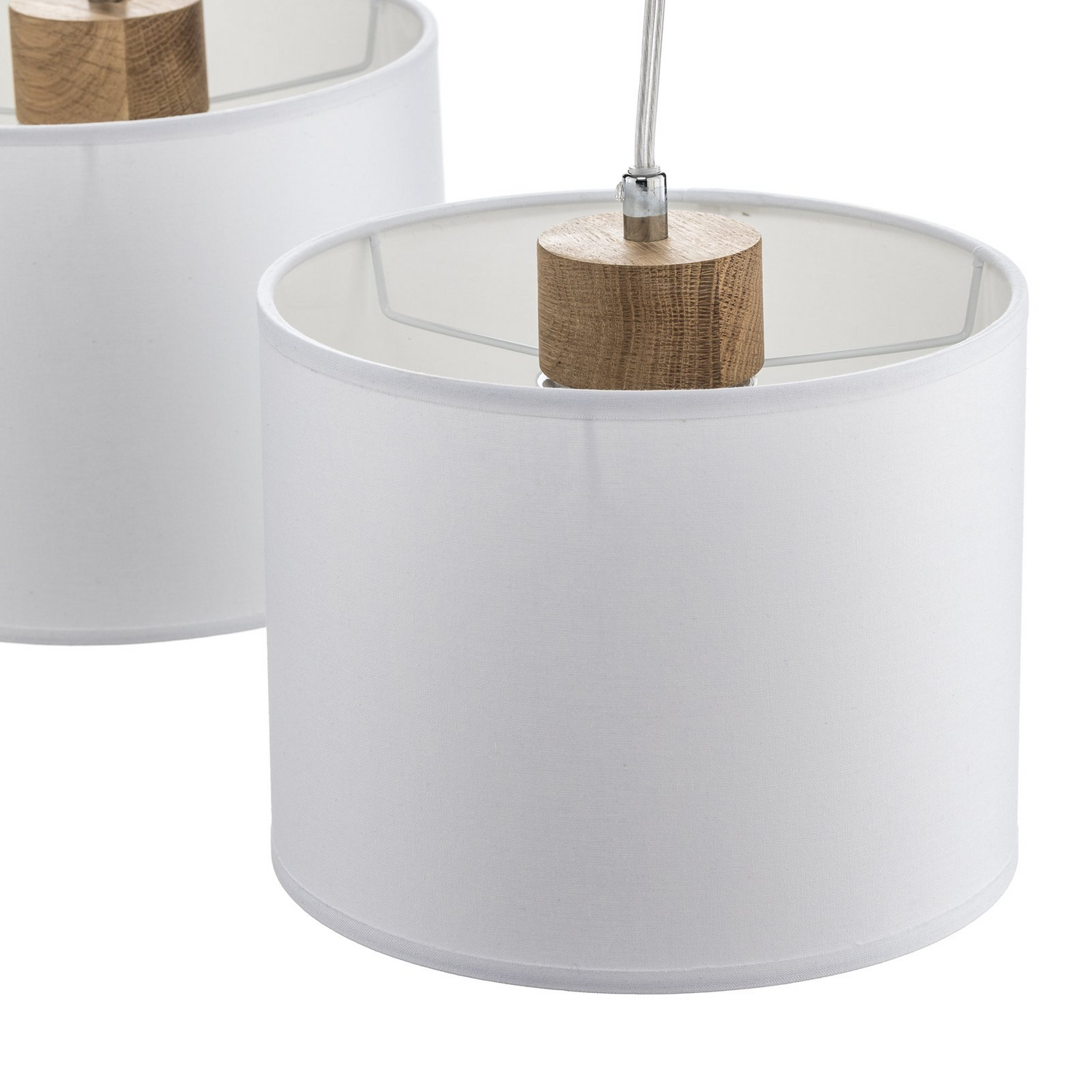 Euluna Hängeleuchte Hängeleuchte Lampe Leuchte Decke Corralee Weiß Vierflammi509 B-Ware - 5903839982705