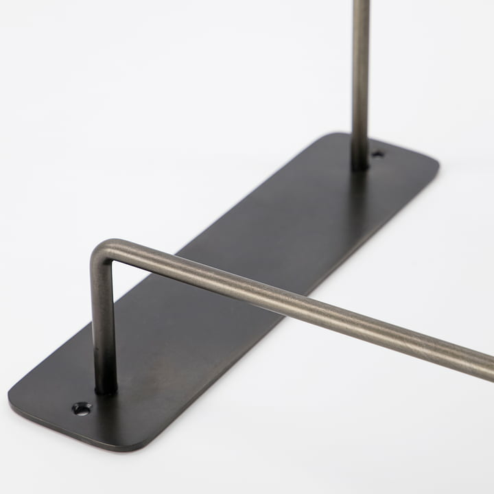 House Doctor Pati Handtuchhalter Halter Doppelt Black Antique Edelstahl Schwarz B-Ware - 5707644797680