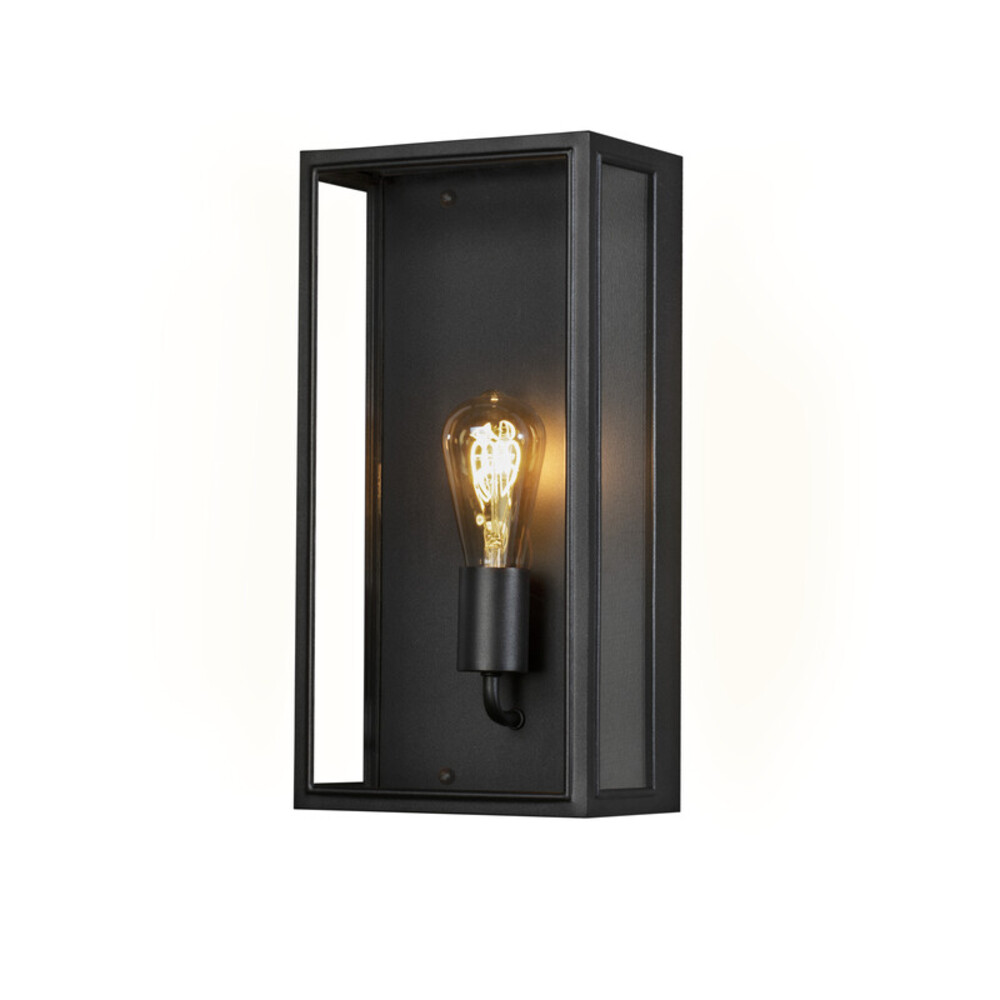B-Ware Konstsmide Außenwandleuchte Carpi Schwarz 20,5 X 40 Cm Wandleuchte Lampe Spot63