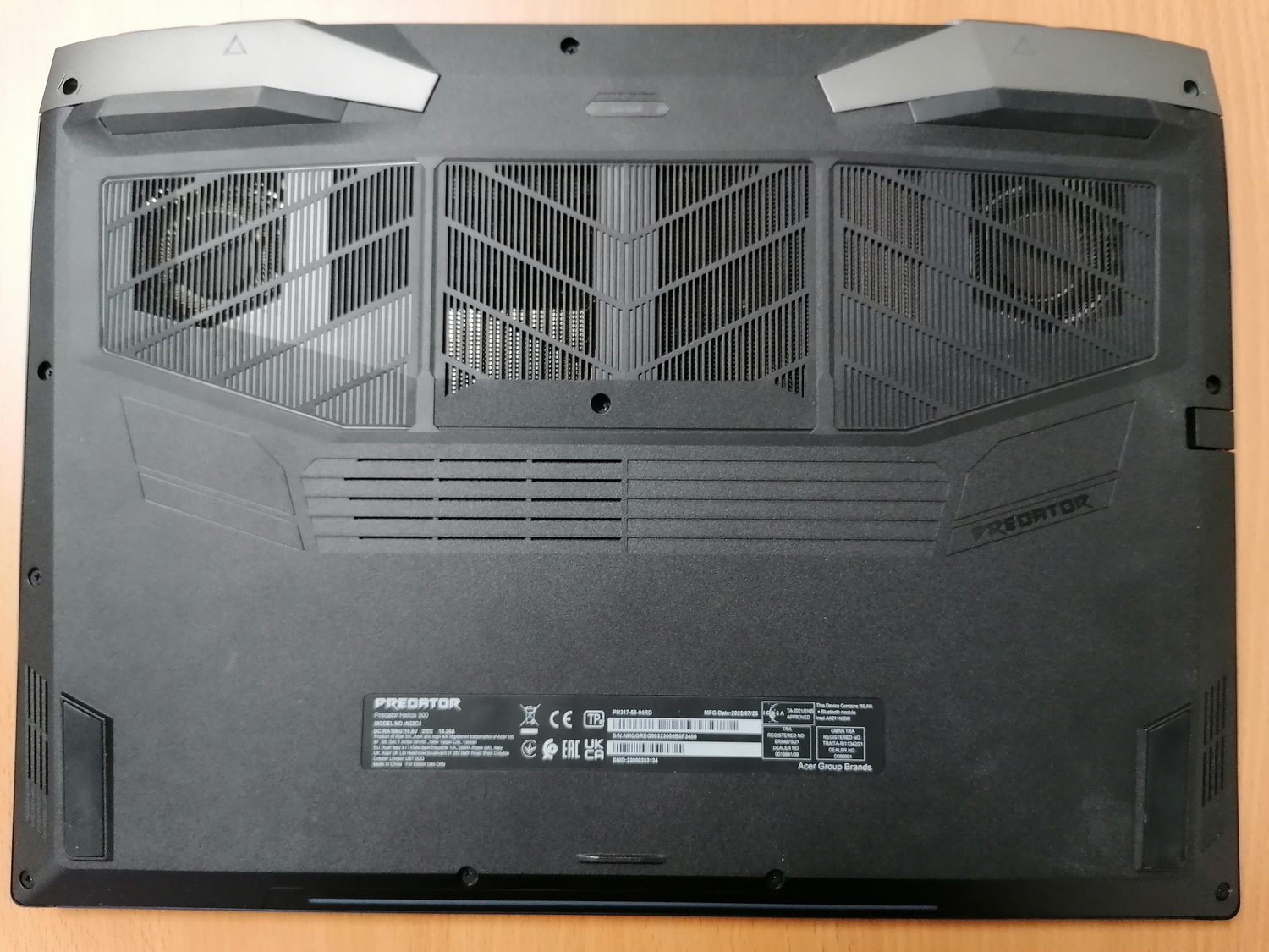 B-Ware Acer Predator Helios 300 Ph317 56 94 Rd I9 I9 12900 H Laptop 43,9 Cm Notebook - 4711121166549