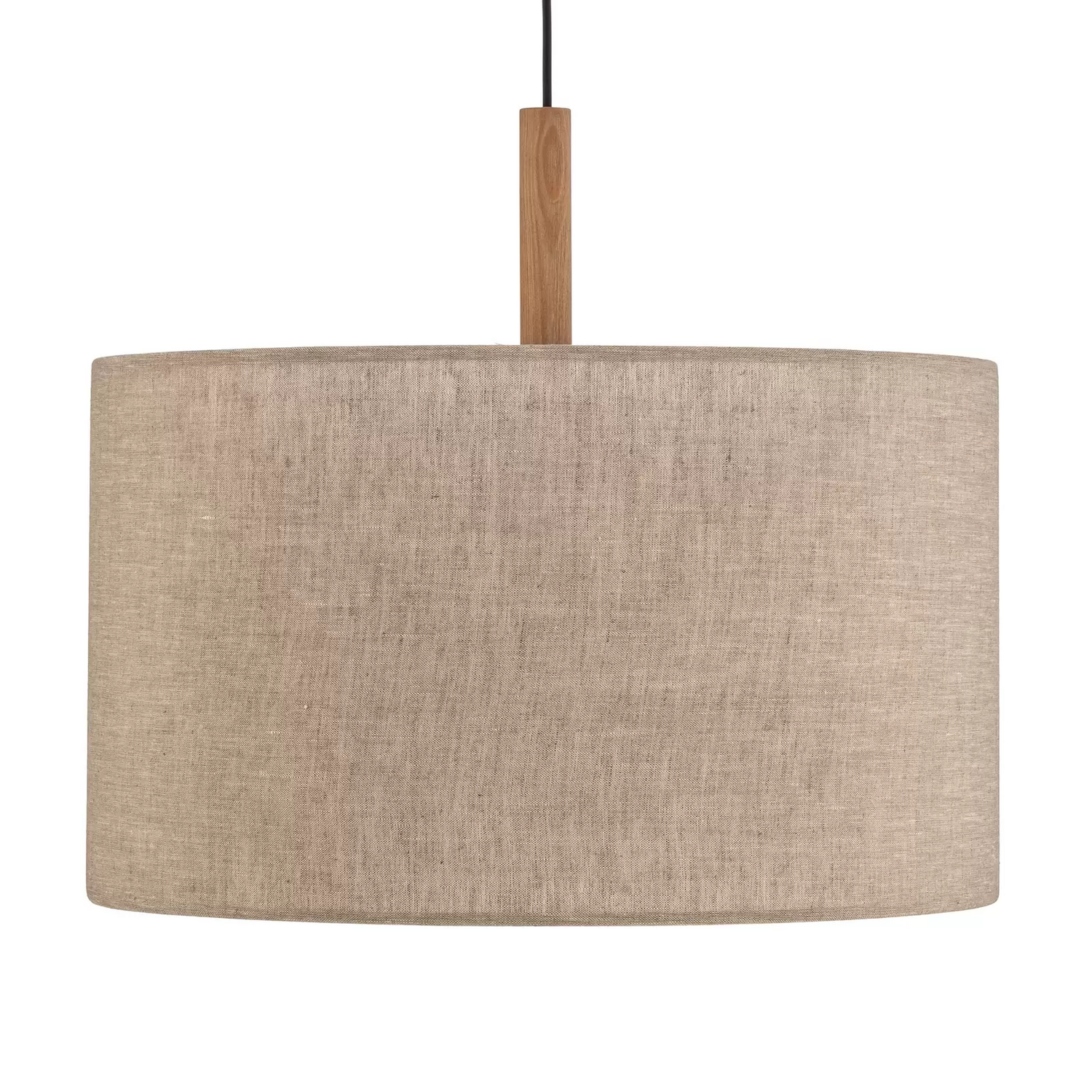 B-Ware Hängeleuchte Deva Nature Textilschirm Hängelampe Lampe Leuchte Wohnzimmerlampe