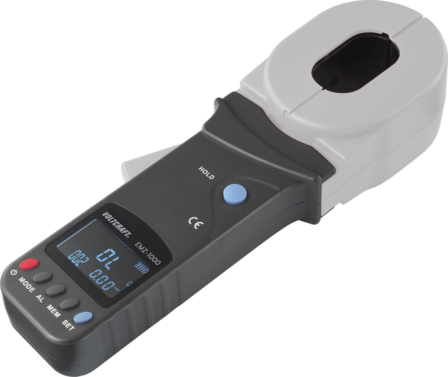 Voltcraft Emz 1000 Erdungsmessgerät 0.01   1200 ω Messgerät Widerstandsmessgerät B-Ware - 4064161168098