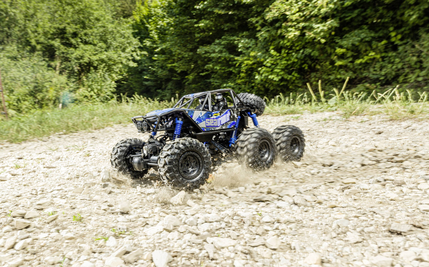 B-Ware Carson Modellsport Sea Crawler 6x6 1:10 Rc Modellauto Elektro Monstertruck Bu951