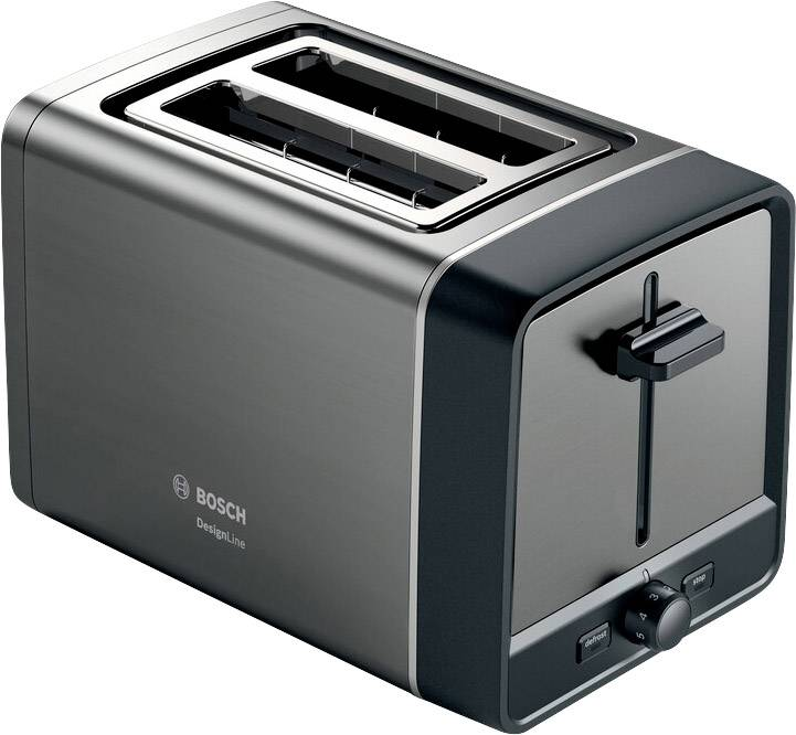 Bosch Haushalt TAT5P425 Toaster Grau Küchengerät Kleinküchengerät Haushaltsgerät