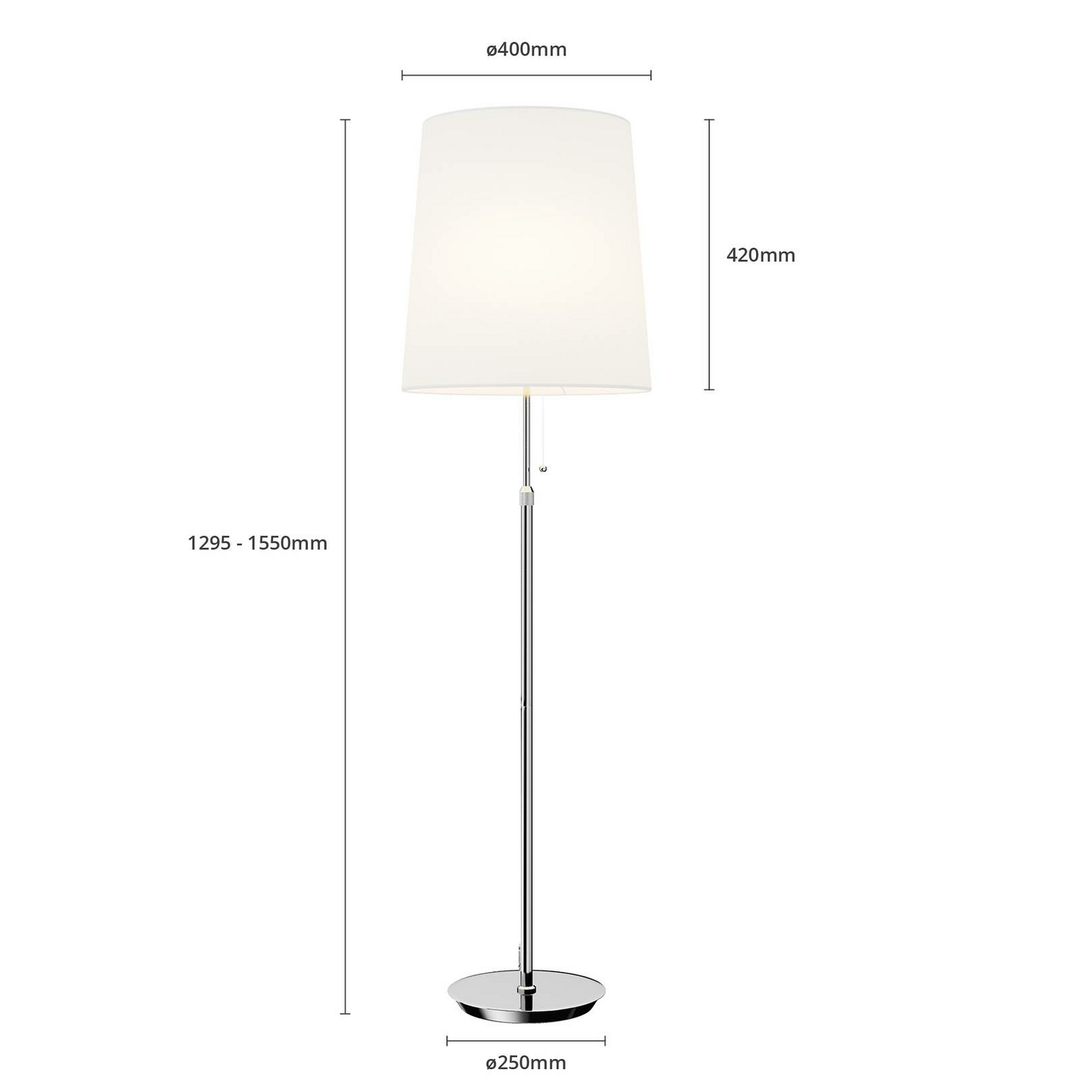 Lucande Pordis Stehlampe Wohnszimmerleuchte Standleuchte Dekoleuchte E27 155 Cm B-Ware