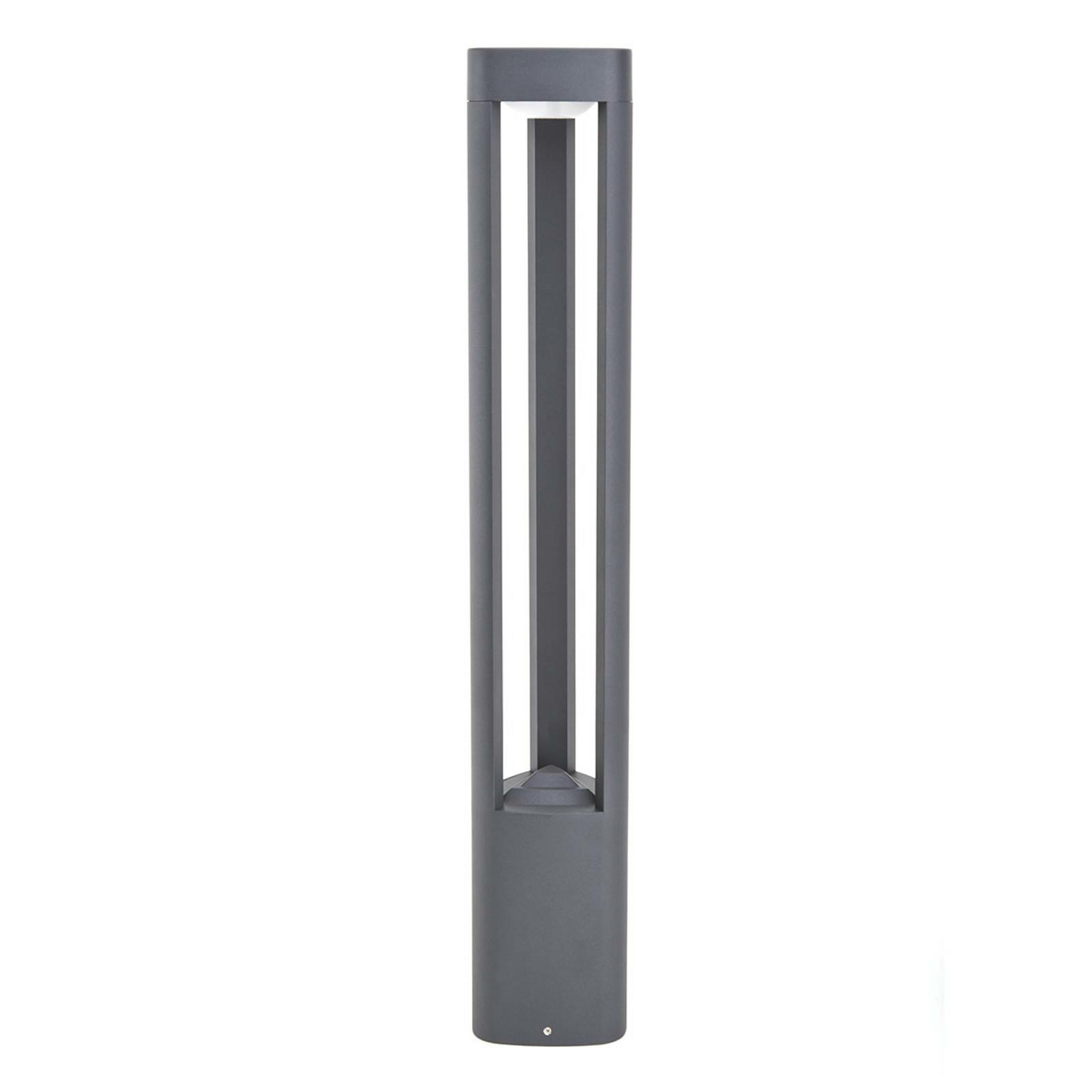 Lucande Nanna, lampe de jardin en aluminium avec LED, éclairage de chemin, anthra496