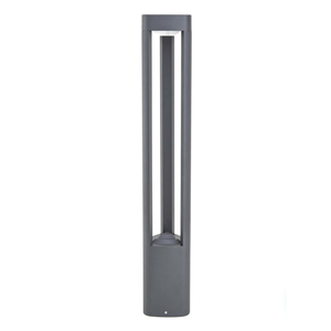 Lucande Nanna, lampe de jardin en aluminium avec LED, éclairage de chemin, anthra496