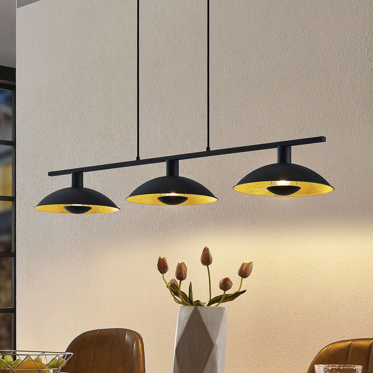 Suspension Lindby Narisara de qualité B, lampe suspendue, luminaire suspendu, Leuch101