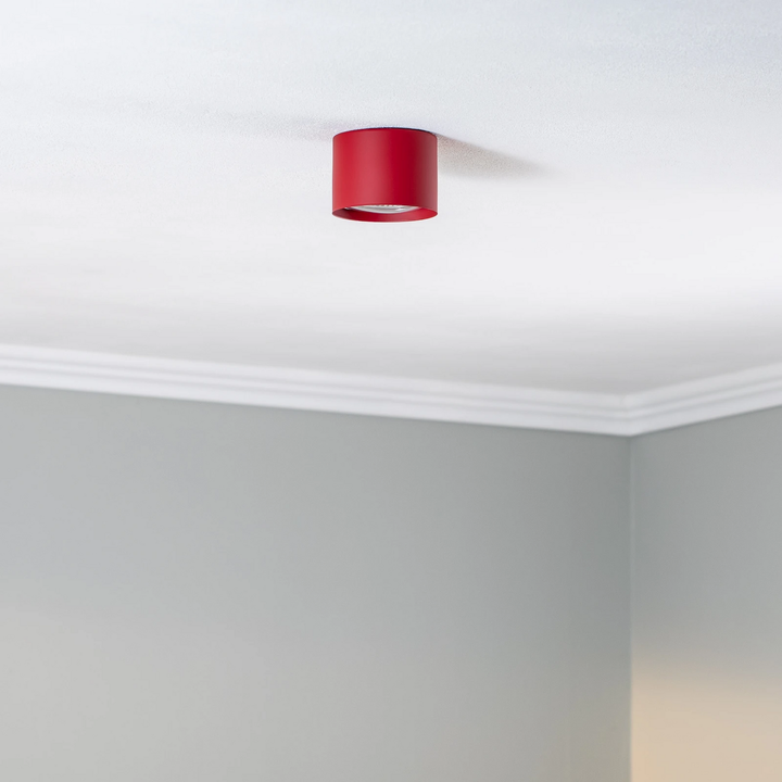 Euluna Deckenstrahler Chloe Deckenlampe Deckenleuchte Deckenlicht Deko starr rot