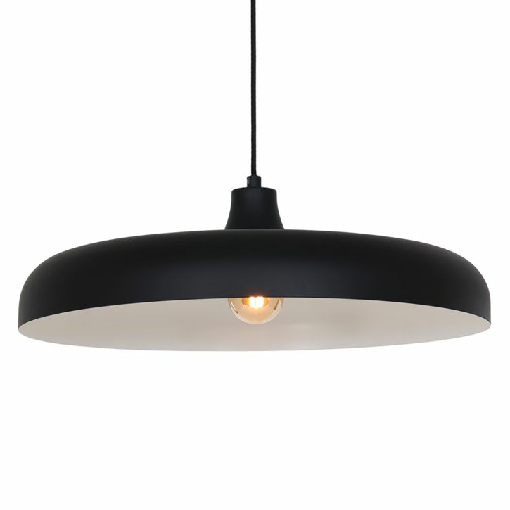 Steinhauer Pendelleuchte Krisip Hänglampe Deckenlampe Lampe 1-flammig Schwarz