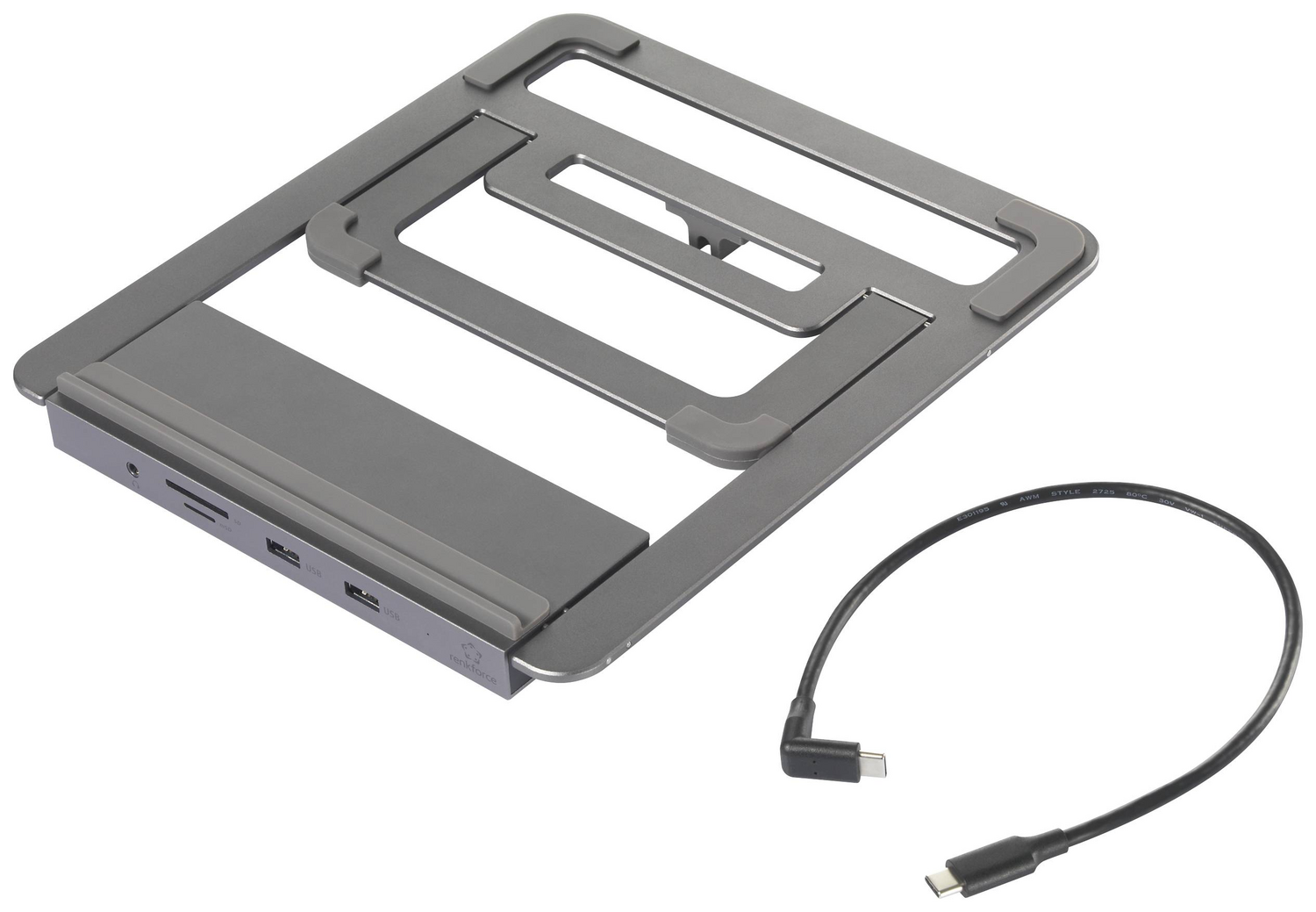 B-Ware Renkforce Rf Lls 400 Usb C Notebook Dockingstation Halterung Ständer Universa551