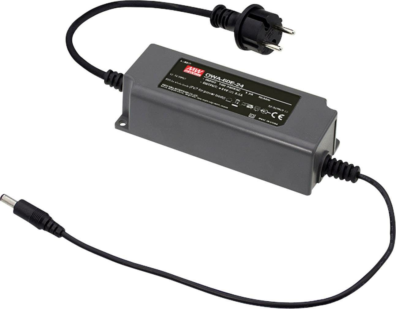 B-Ware Mean Well Tischnetzteil Festspannung Schaltnetzteil Extern Netzteil Netz 3 A 60 W