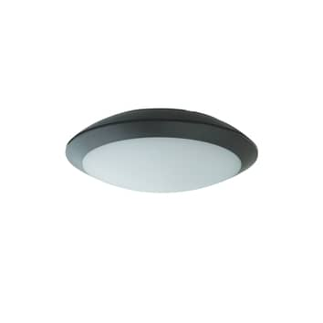 Lindby LED-Außendeckenlampe Naira Deckenlampe Deckenleuchte Leuchte Sensor grau