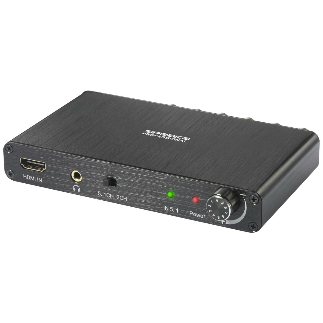 SpeaKa Professional Audio Extraktor [HDMI - Cinch] 3840 x 2160 Pixel 4096 x 2391