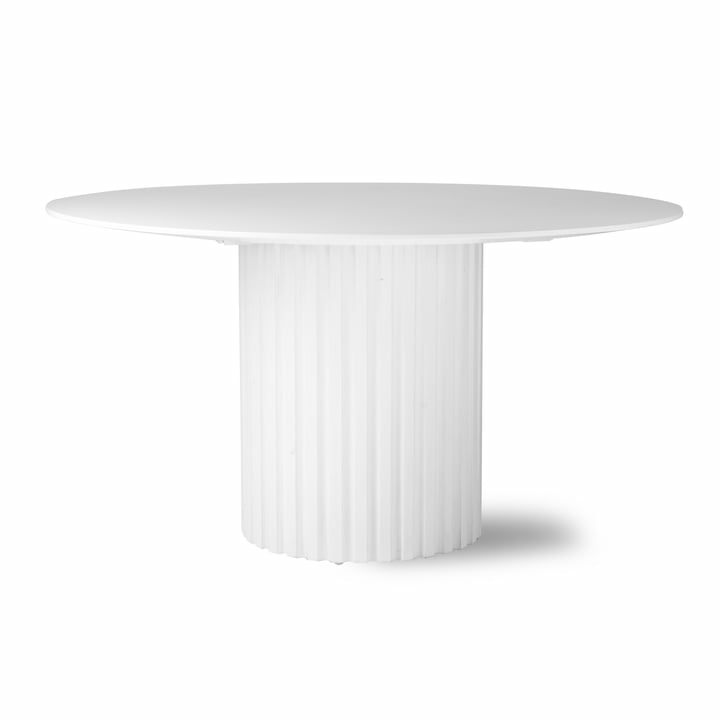 C-Ware H Kliving Pillar Esstisch Esszimmertisch Tisch Rund ø 140 Cm Weiß Siehe Text/Foto