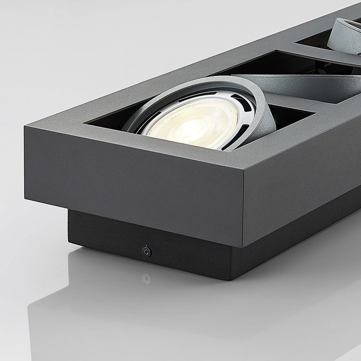 Arcchio Led Deckenstrahler Ronka Wohnzimmerleuchte Deckenlampe Gu10 Dunkelg183 B-Ware