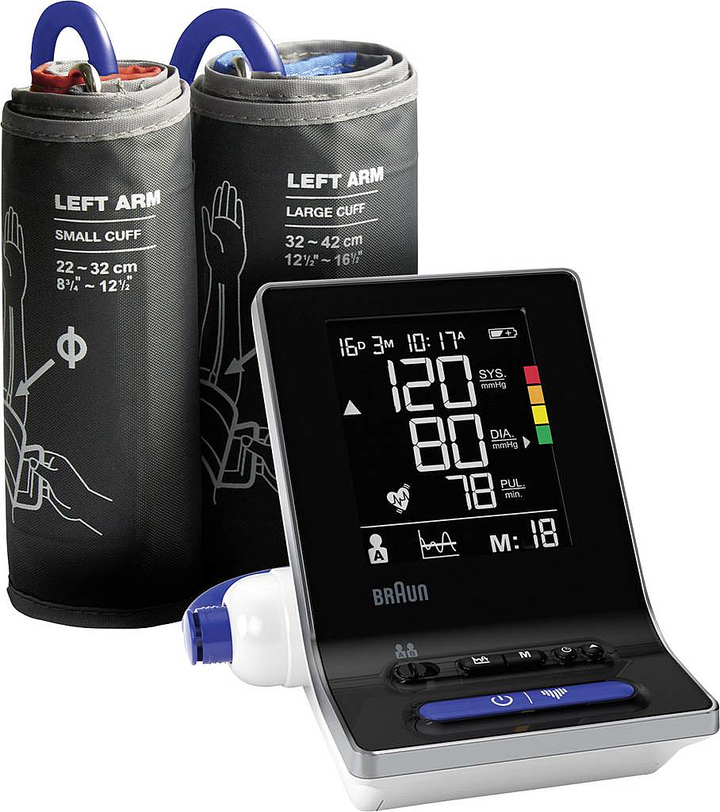 Braun Exact Fit 3 Oberarm Blutdruckmessgerät Blutdruck Messgerät Blutdruck Gerät B-Ware