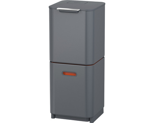 Joseph Joseph Totem Compact 40 L Mülleimer Abfalleimer Mülltrenner Müll Graphit B-Ware