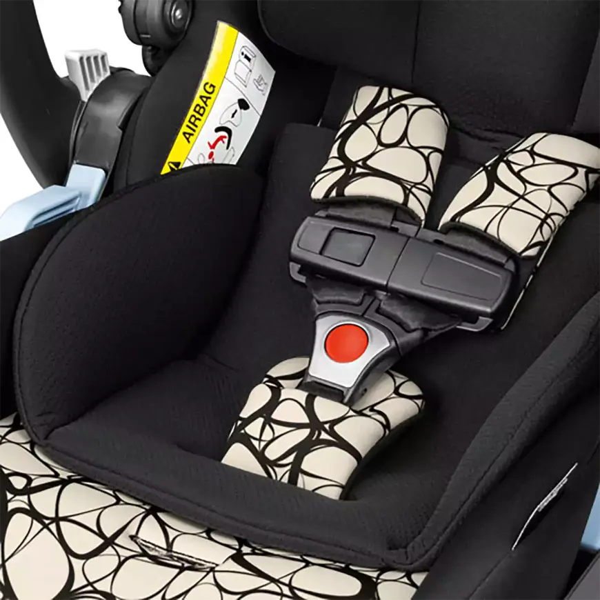 B-Ware Peg Perego Sitz Lounge Graphic Gold Kindersitz Auto Babyschale Babysitz Wanne