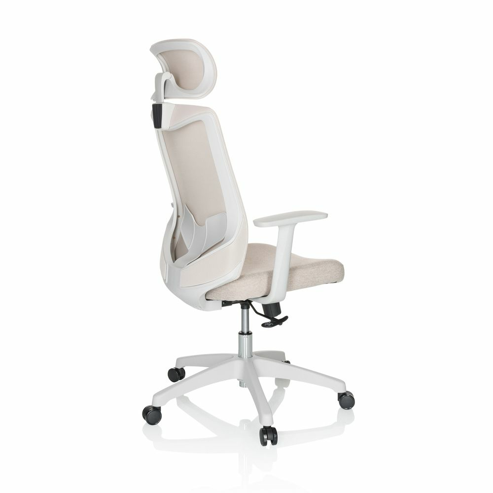 Hjh Office Mikeo W Home Office Bürostuhl Beige Drehstuhl Arbeitsstuhl Stuhl B796 B-Ware