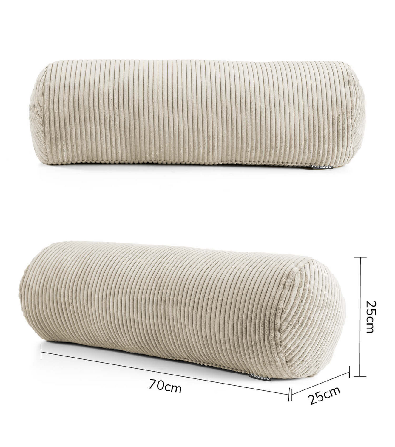 B-Ware Mokebo Xxl Nackrolle Mit Cordbezug 'Das Nickerchen' Kissenrolle Rolle Couchrolle