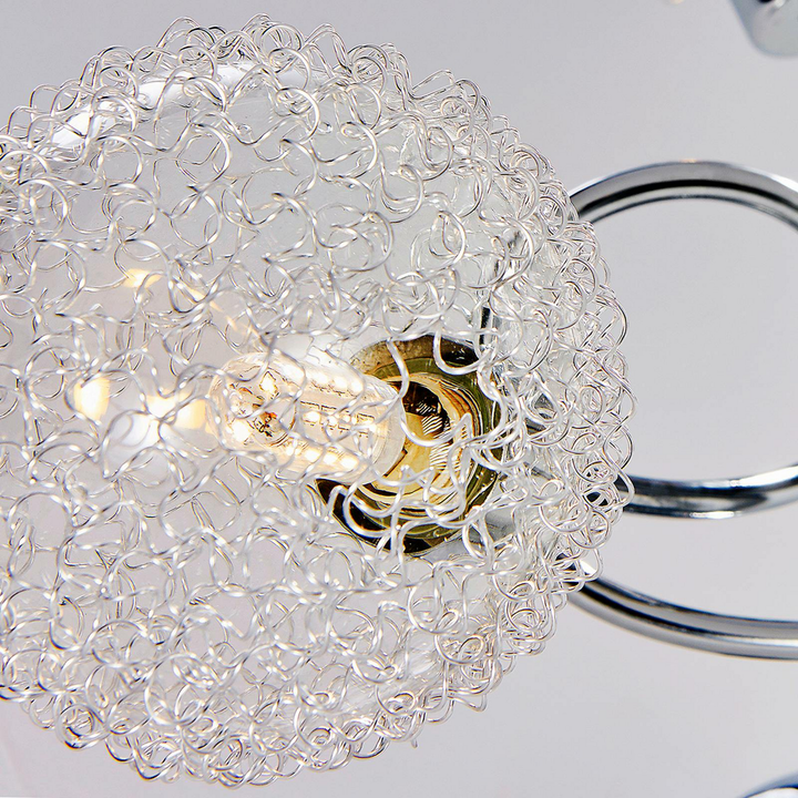Lindby Deckenleuchte Ticino Hängelampe Wohnzimmerlampe Lampe 3-flammig G9 rund