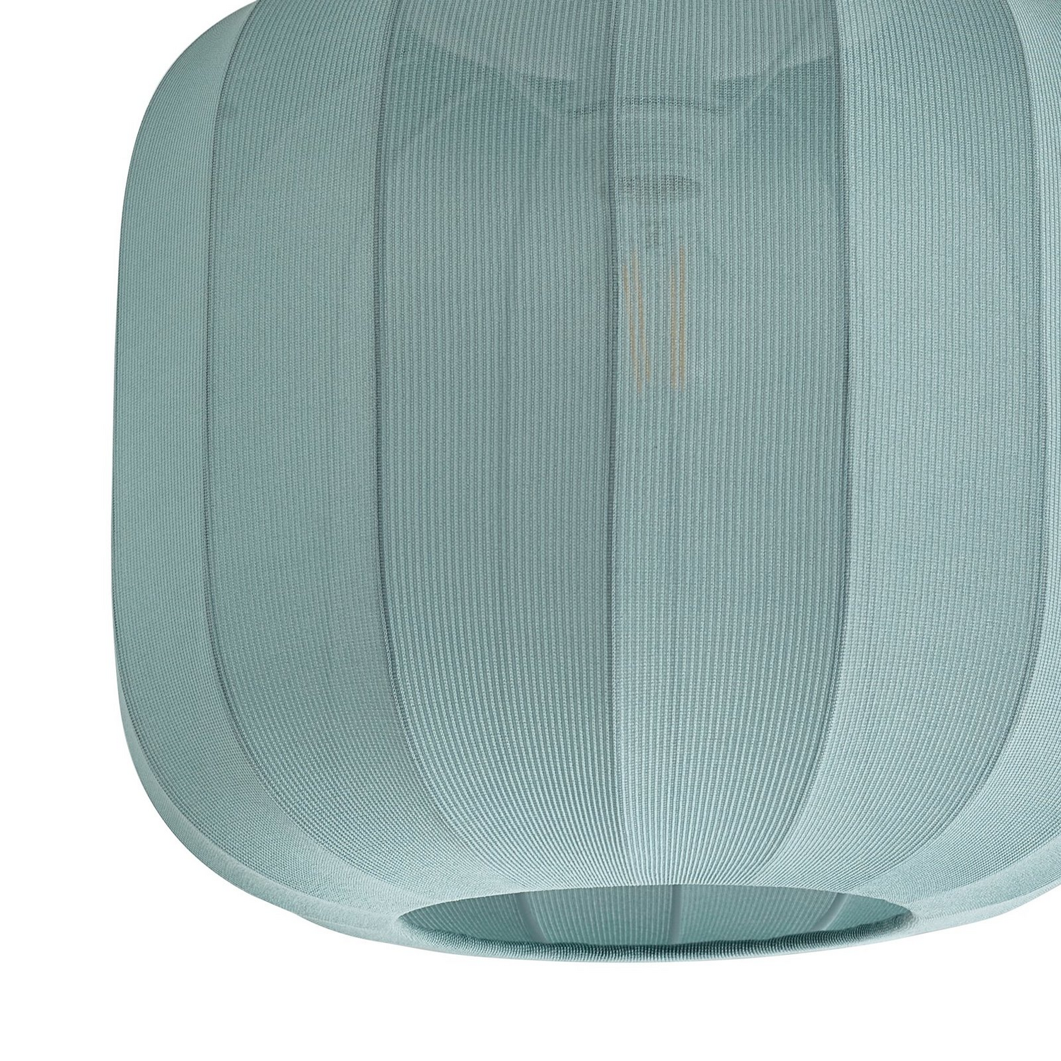 B-Ware Lindby Deckenleuchte Helin Deckenlampe Deckenlicht Lampe Led Blau Stoff ø 35 Cm