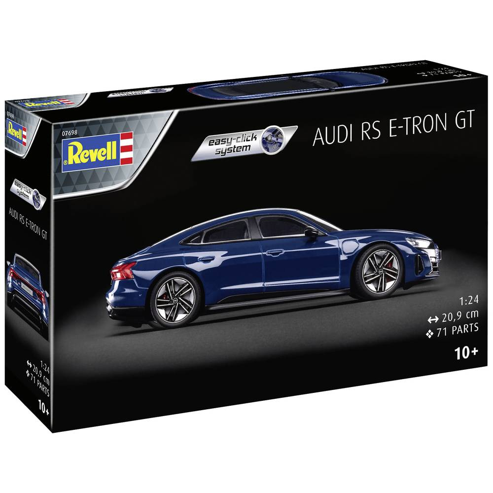 B-Ware Revell 07698 Easy Click Audi E Tron Gt Automodell Bausatz 1:24 Modellauto Auto