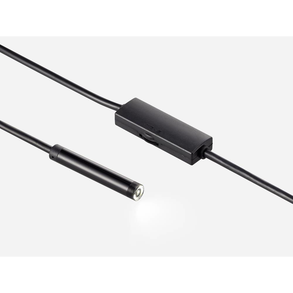 B-Ware Basetech Bsk 2100 Endoskop Servicekamera Kamera Sonden ø: 8mm Sonden Länge: 10 M