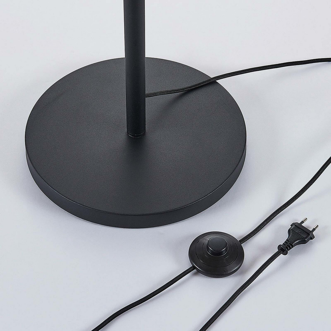 Lindby Stehleuchte Muriel Stehlampe Standleuchte Lampe Leuchte E27 Schwarz G149 B-Ware