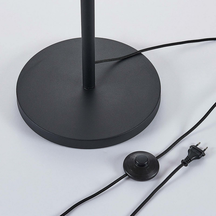 Lindby Stehleuchte Muriel Stehlampe Standleuchte Lampe Leuchte E27 Schwarz G149 B-Ware