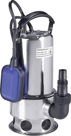 B-Ware Renkforce 1526586 Schmutzwasser Tauchpumpe Gartenpumpe Pumpe 15500 L/H 10,5 M