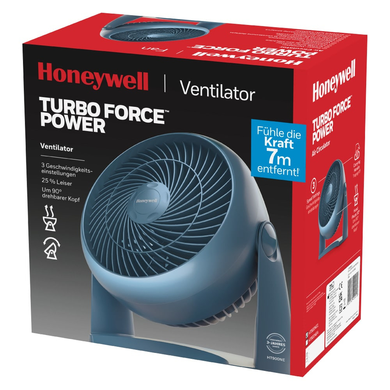 Honeywell Ht900 Ne4 Tischventilator Ventilator Standventilator Lüfter Gebläse B-Ware