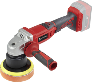 B-Ware Toolcraft Akku Poliermaschine Akku Polierer Polieren 20 V 3000 6000 U/Min 125 Mm