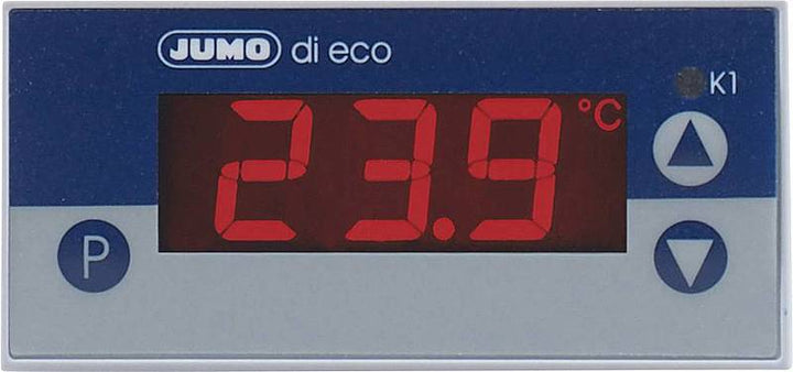 JUMO di eco Digitales Temperatur-Anzeigeinstrument Thermometer Temperatur 0-55°C