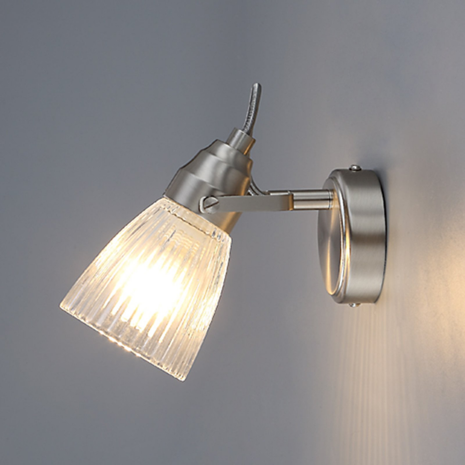 B-Ware Lindby Bad Wandleuchte Kara Flurleuchte Badezimmerlampe Wandstrahler G9 Lampe