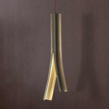 Sil-Lux LED-Wandleuchte Olmo Wandleuchte Wandlampe Lampe LED hängend bronze-gold