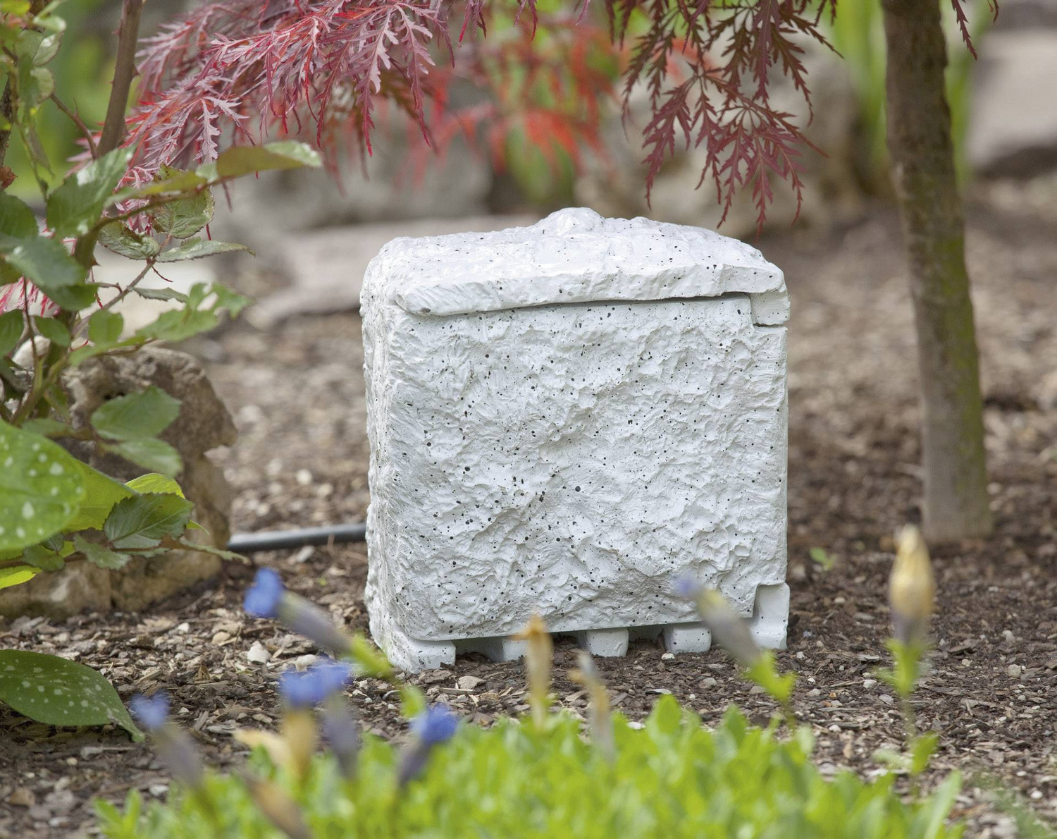 Renkforce 1168609 Gartensteckdose 4fach Weiß Grau Max. 3680 W Kunststoff B-Ware