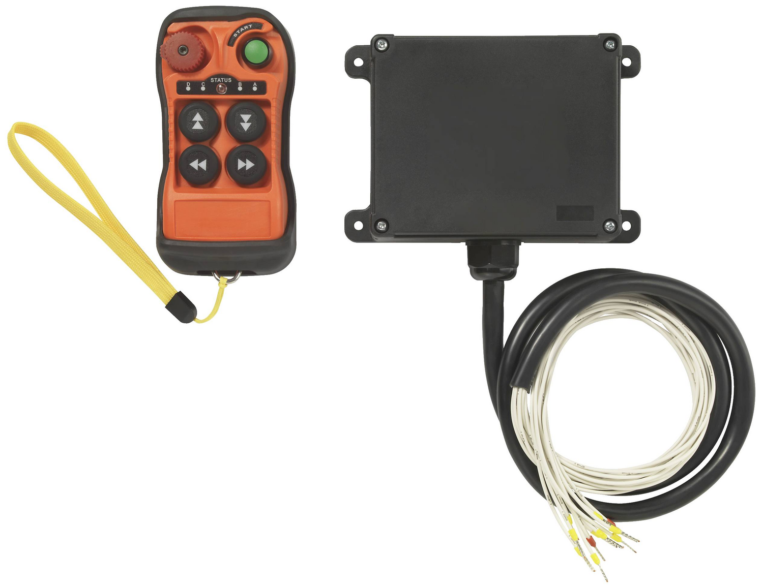 B-Ware Tru Components Industrielle Funkfernsteuerung 4 Kanal 10   30 V Meldegerät Gerät