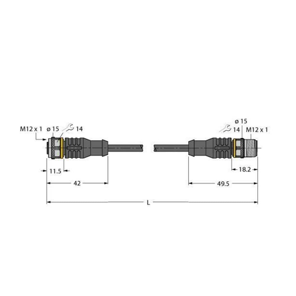 Turck 6627695 Sensor /Aktor Steckverbinder Stecker Industriesteckverbinder B-Ware - 4047101301465