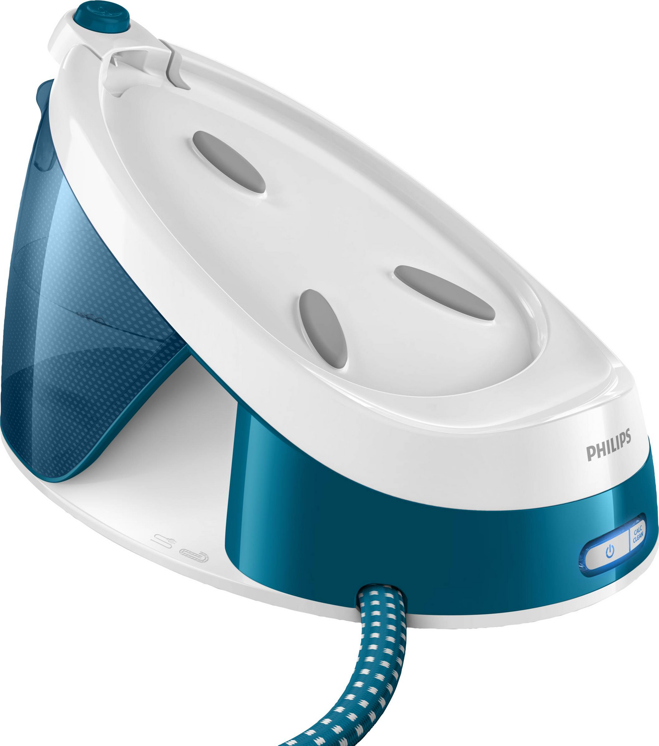B-Ware Philips Perfect Care Compact Essential Gc6840/20 Dampfbügelstation 2400 W Blau