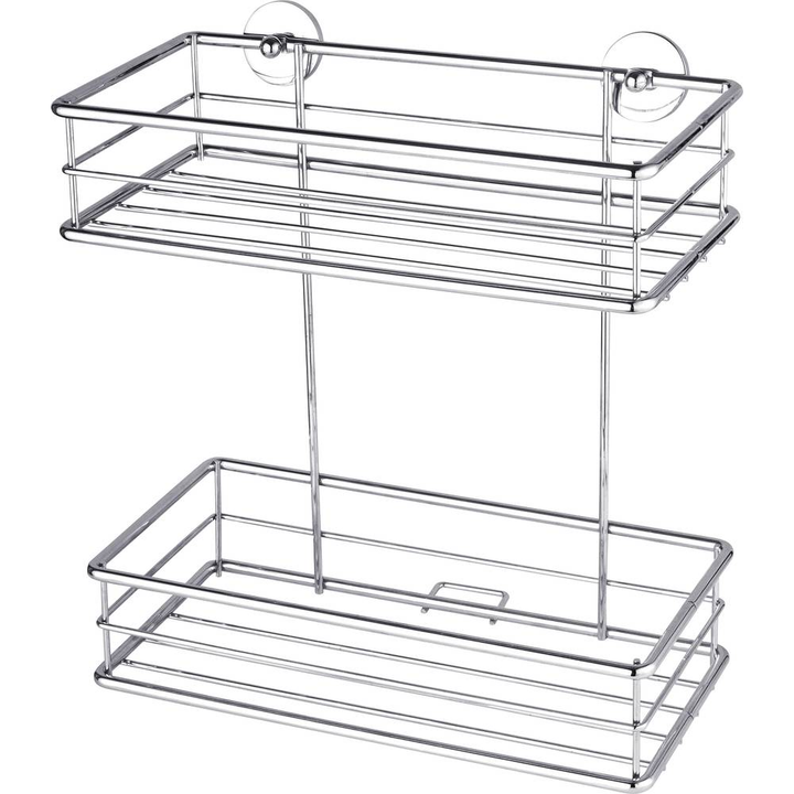 Tesa Duschkorb  Baath Plus 40212-00000-00 Silber Badewannenablage Duschablage